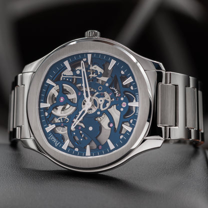 Piaget Polo Skeleton G0A45005  Stainless Steel | Blue Skeleton Dial | 02/2026 | Unworn | Full Set