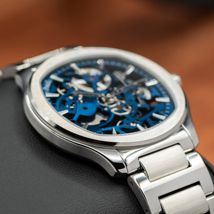 Piaget Polo Skeleton G0A45005  Stainless Steel | Blue Skeleton Dial | 02/2026 | Unworn | Full Set