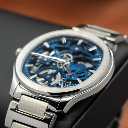 Piaget Polo Skeleton G0A45005  Stainless Steel | Blue Skeleton Dial | 02/2026 | Unworn | Full Set