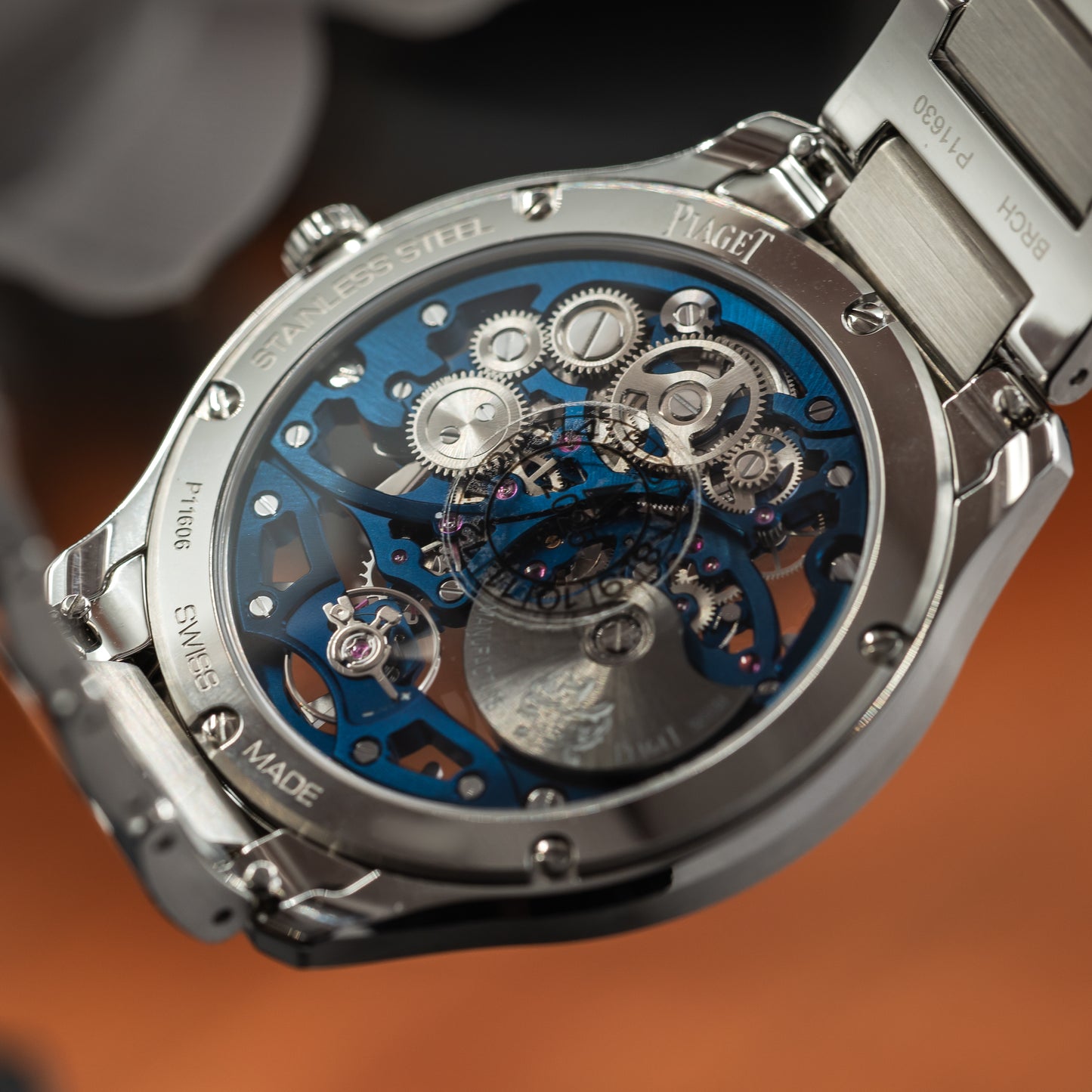 Piaget Polo Skeleton G0A45005  Stainless Steel | Blue Skeleton Dial | 02/2026 | Unworn | Full Set