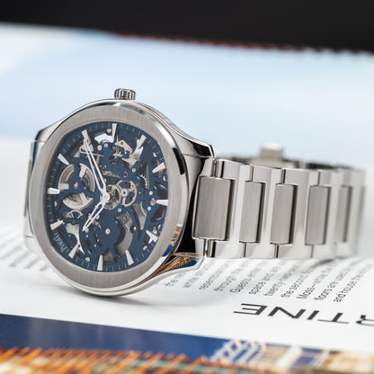 Piaget Polo Skeleton G0A45005  Stainless Steel | Blue Skeleton Dial | 02/2026 | Unworn | Full Set