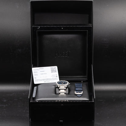 Piaget Polo Skeleton G0A45005  Stainless Steel | Blue Skeleton Dial | 02/2026 | Unworn | Full Set
