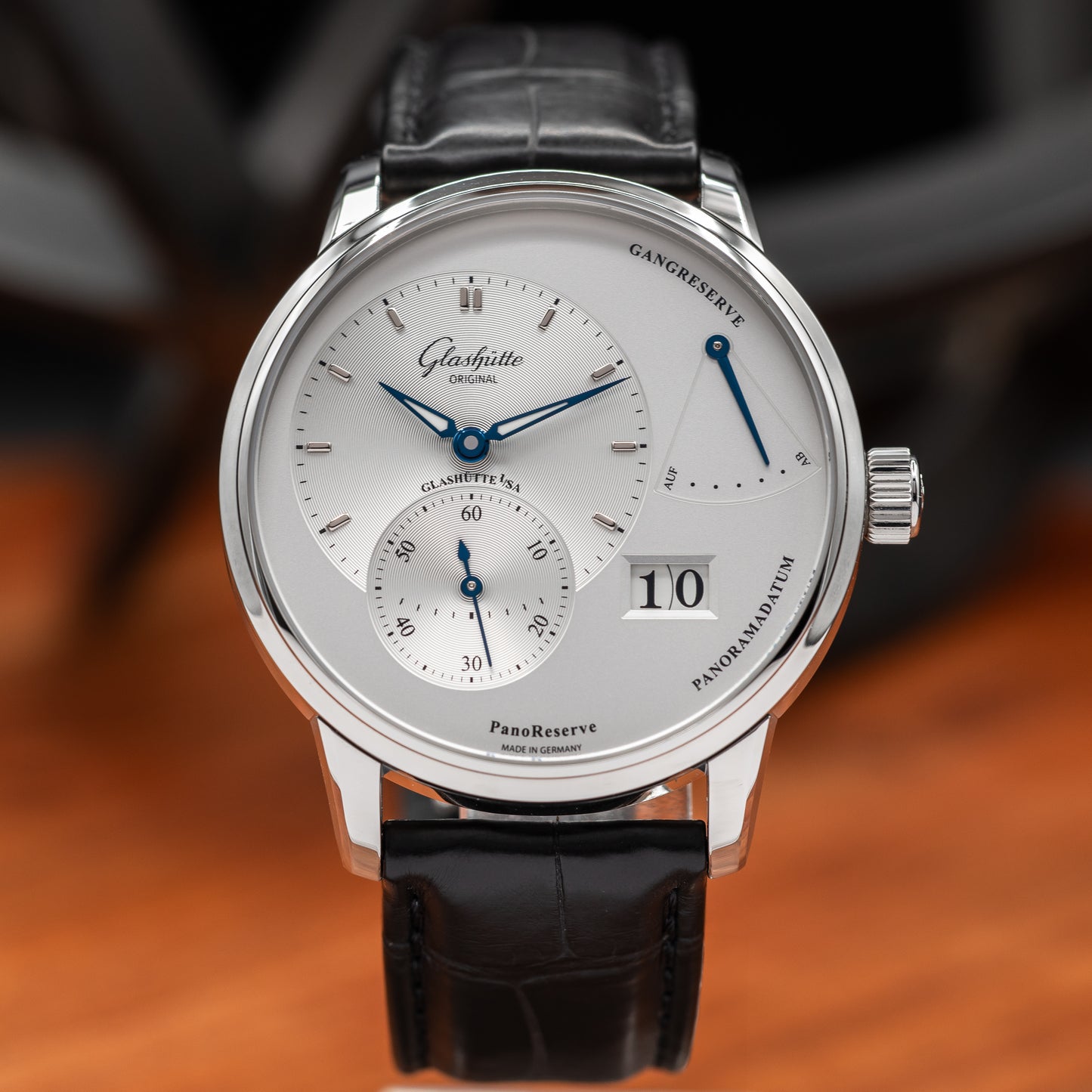 Glashütte Original PanoReserve — Stainless Steel | Ref. 1-65-01-22-12-61 | 2026 | BRAND NEW
