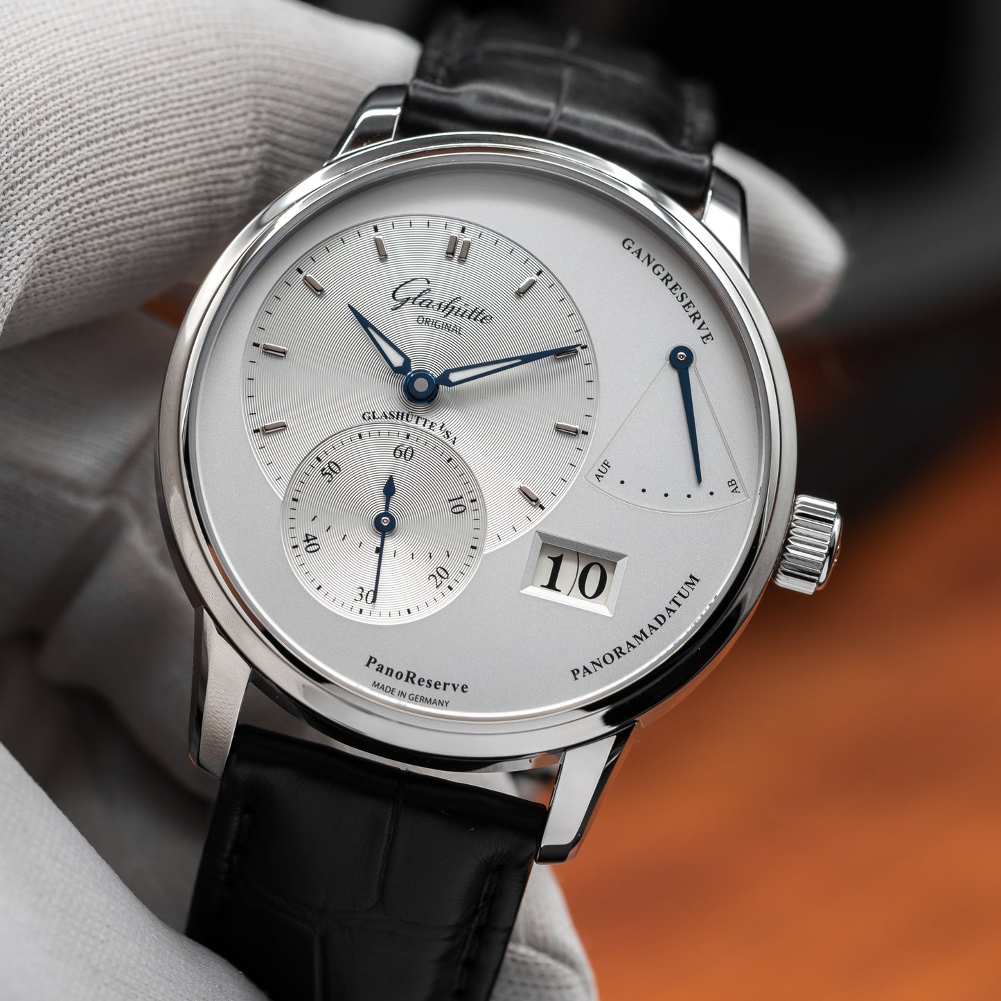 Glashütte Original PanoReserve — Stainless Steel | Ref. 1-65-01-22-12-61 | 2026 | BRAND NEW