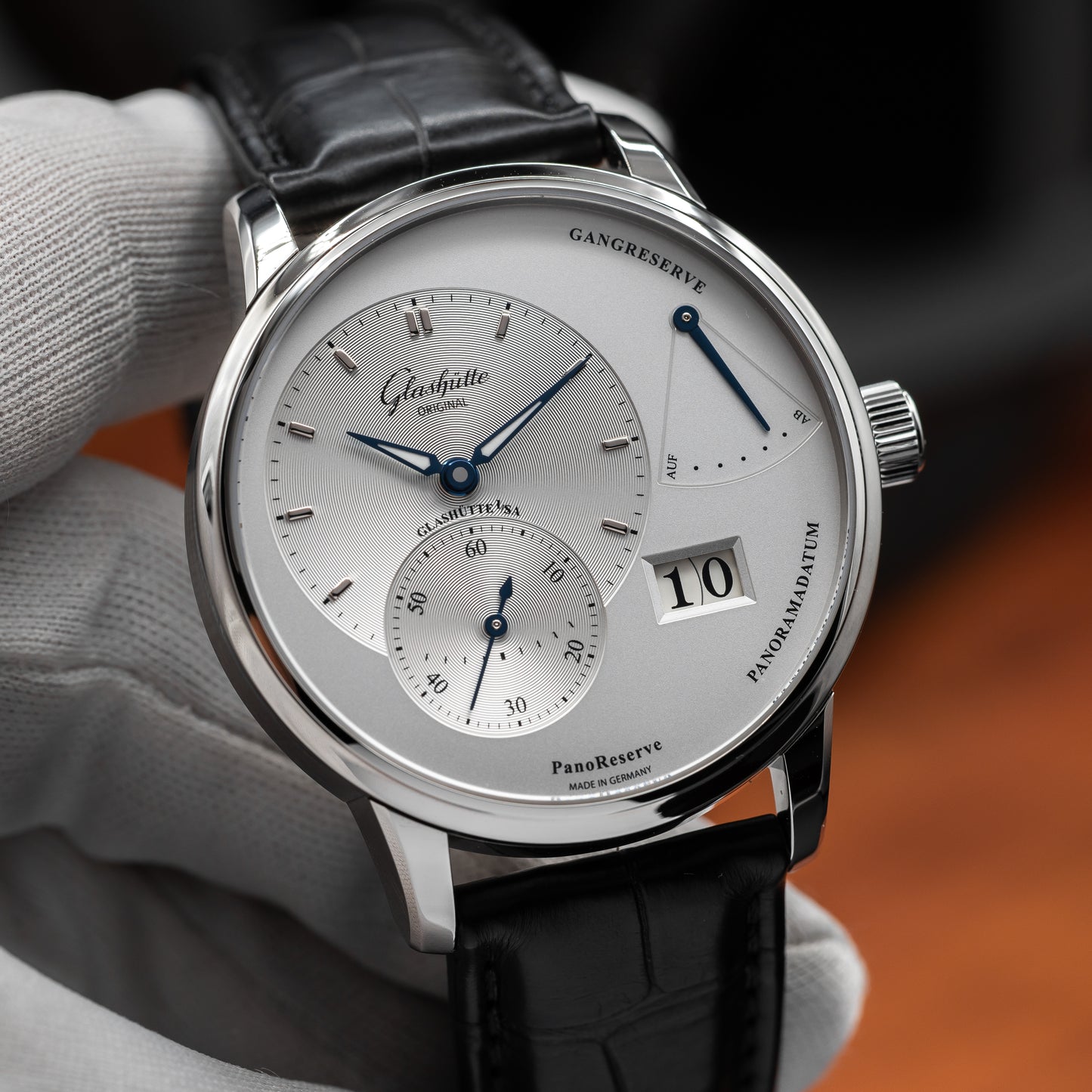 Glashütte Original PanoReserve — Stainless Steel | Ref. 1-65-01-22-12-61 | 2026 | BRAND NEW