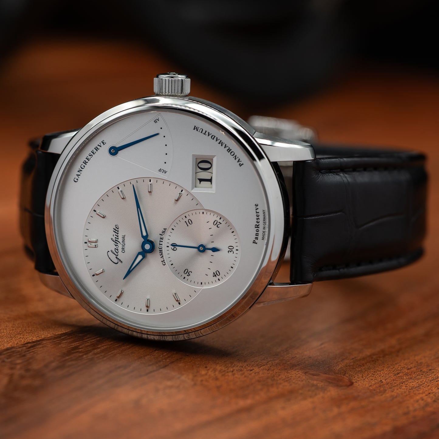 Glashütte Original PanoReserve — Stainless Steel | Ref. 1-65-01-22-12-61 | 2026 | BRAND NEW