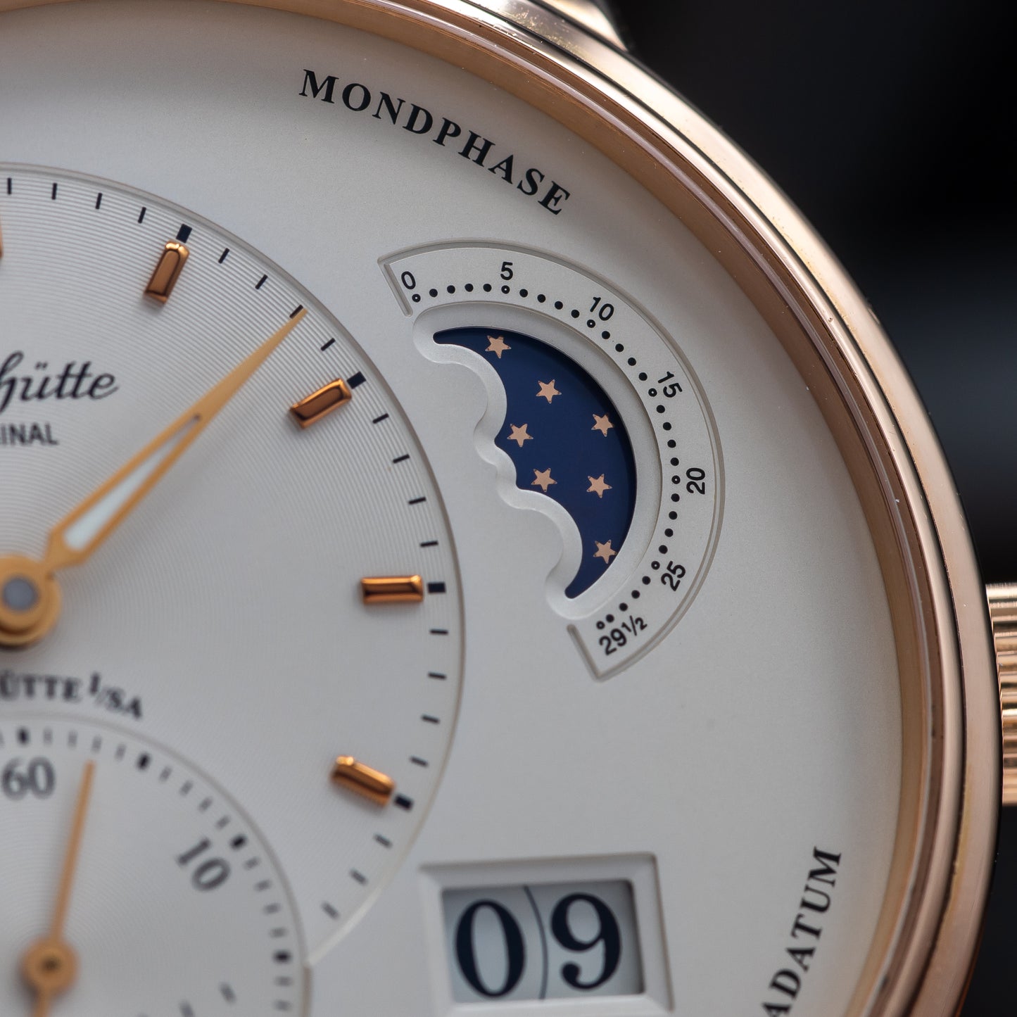 Glashütte Original PanoMaticLunar — Red Gold | Ref. 1-90-02-45-35-62 | 2023 | FULL SET