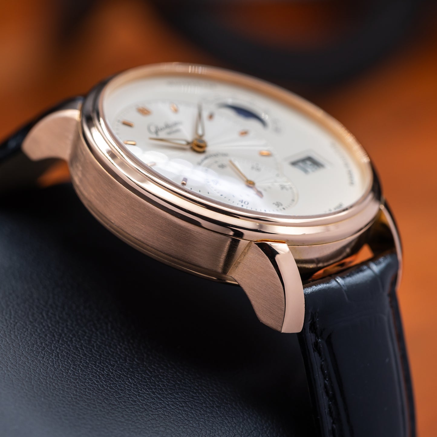 Glashütte Original PanoMaticLunar — Red Gold | Ref. 1-90-02-45-35-62 | 2023 | FULL SET