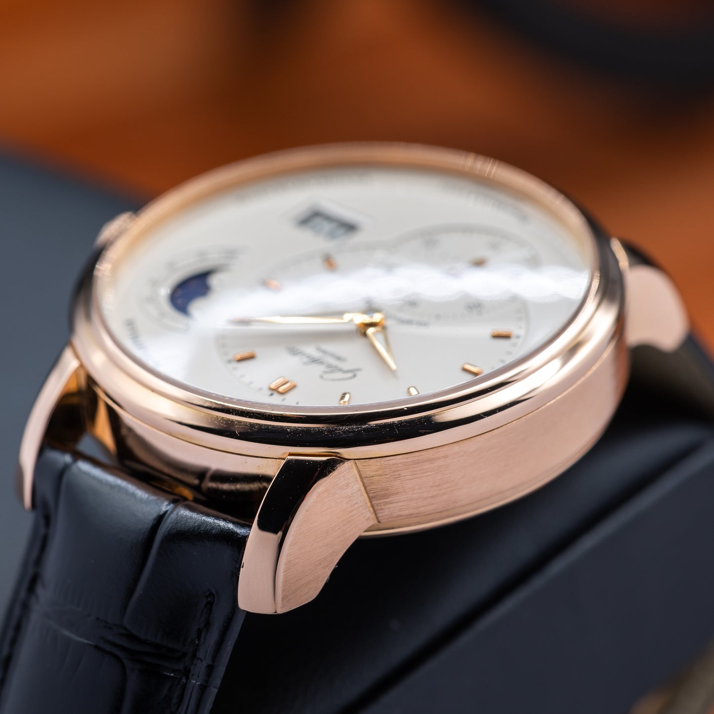 Glashütte Original PanoMaticLunar — Red Gold | Ref. 1-90-02-45-35-62 | 2023 | FULL SET