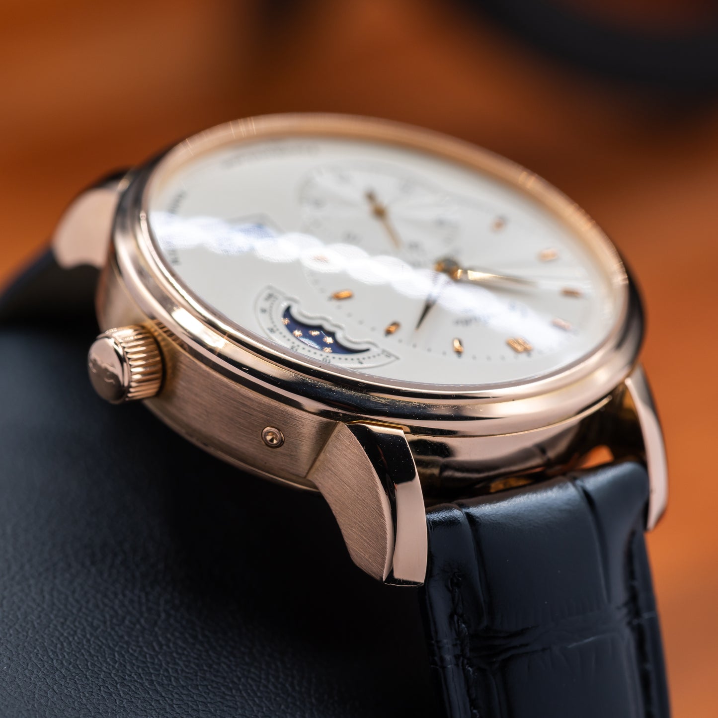 Glashütte Original PanoMaticLunar — Red Gold | Ref. 1-90-02-45-35-62 | 2023 | FULL SET