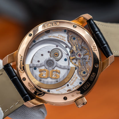 Glashütte Original PanoMaticLunar — Red Gold | Ref. 1-90-02-45-35-62 | 2023 | FULL SET