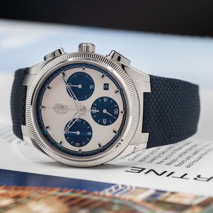 Parmigiani Fleurier Tonda PF Sport Chronograph — Milano Blue | Ref. PFC931-1020002-400182 | 2024