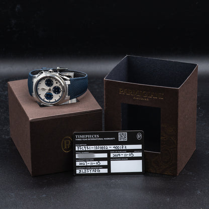 Parmigiani Fleurier Tonda PF Sport Chronograph — Milano Blue | Ref. PFC931-1020002-400182 | 2024