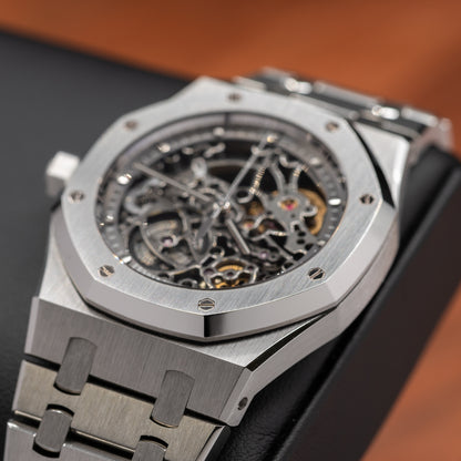 Audemars Piguet Royal Oak Openworked — Stainless Steel | Ref. 15305ST.OO.1220ST.01 | 2012