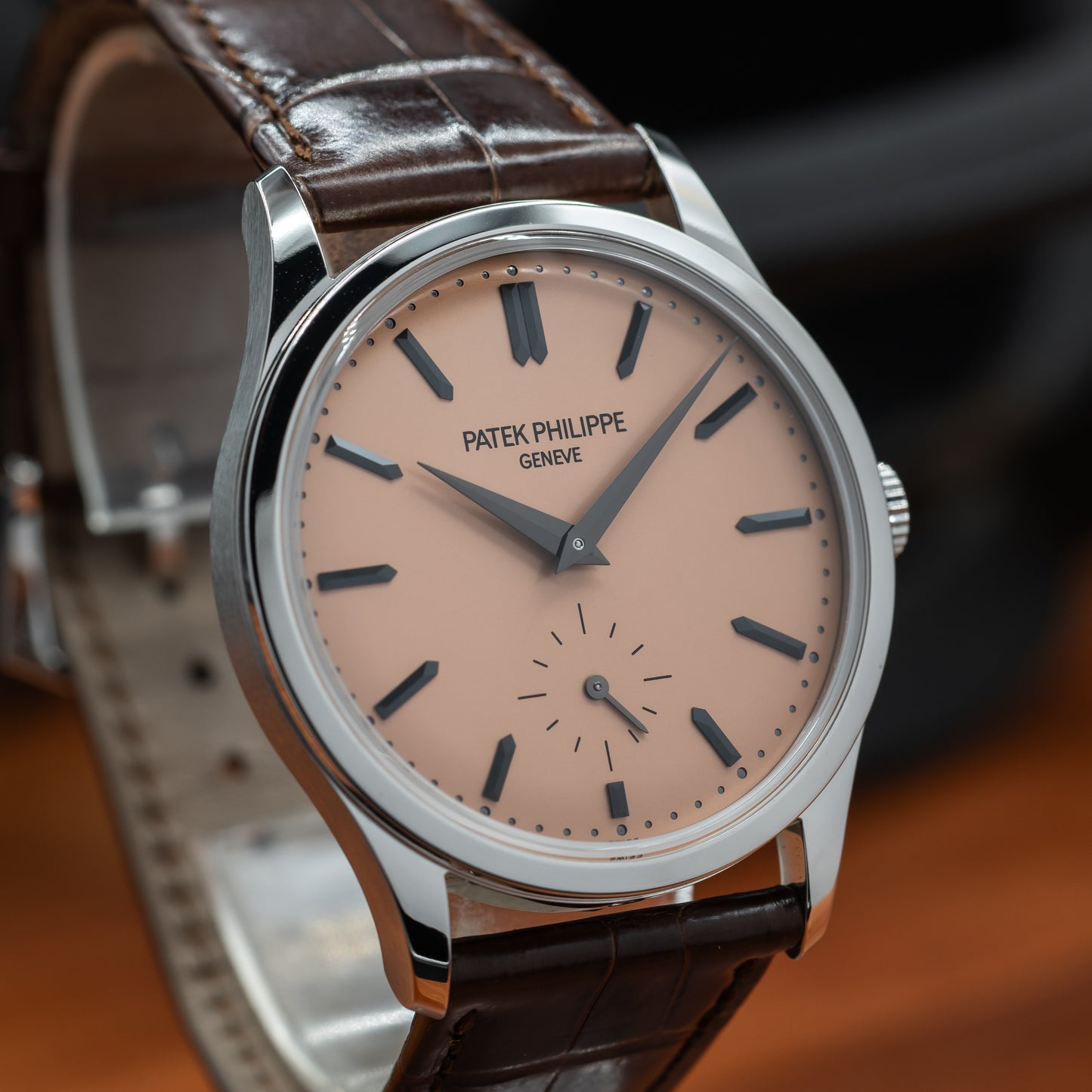 Patek Philippe Calatrava 6196P-001 — Platinum | Ref. 6196P-001 | Late 2025