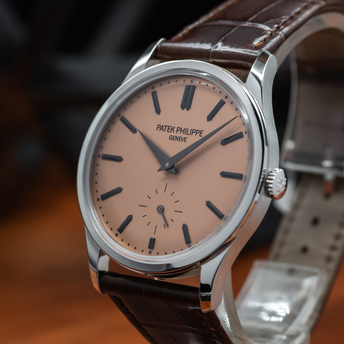 Patek Philippe Calatrava 6196P-001 — Platinum | Ref. 6196P-001 | Late 2025