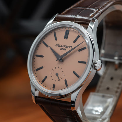 Patek Philippe Calatrava 6196P-001 — Platinum | Ref. 6196P-001 | Late 2025