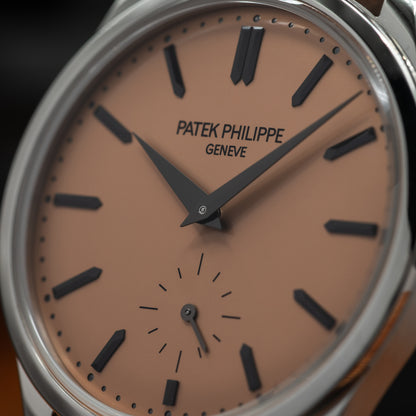 Patek Philippe Calatrava 6196P-001 — Platinum | Ref. 6196P-001 | Late 2025