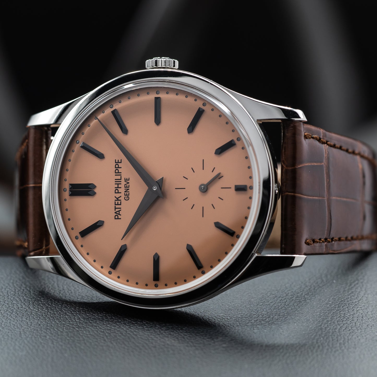 Patek Philippe Calatrava 6196P-001 — Platinum | Ref. 6196P-001 | Late 2025