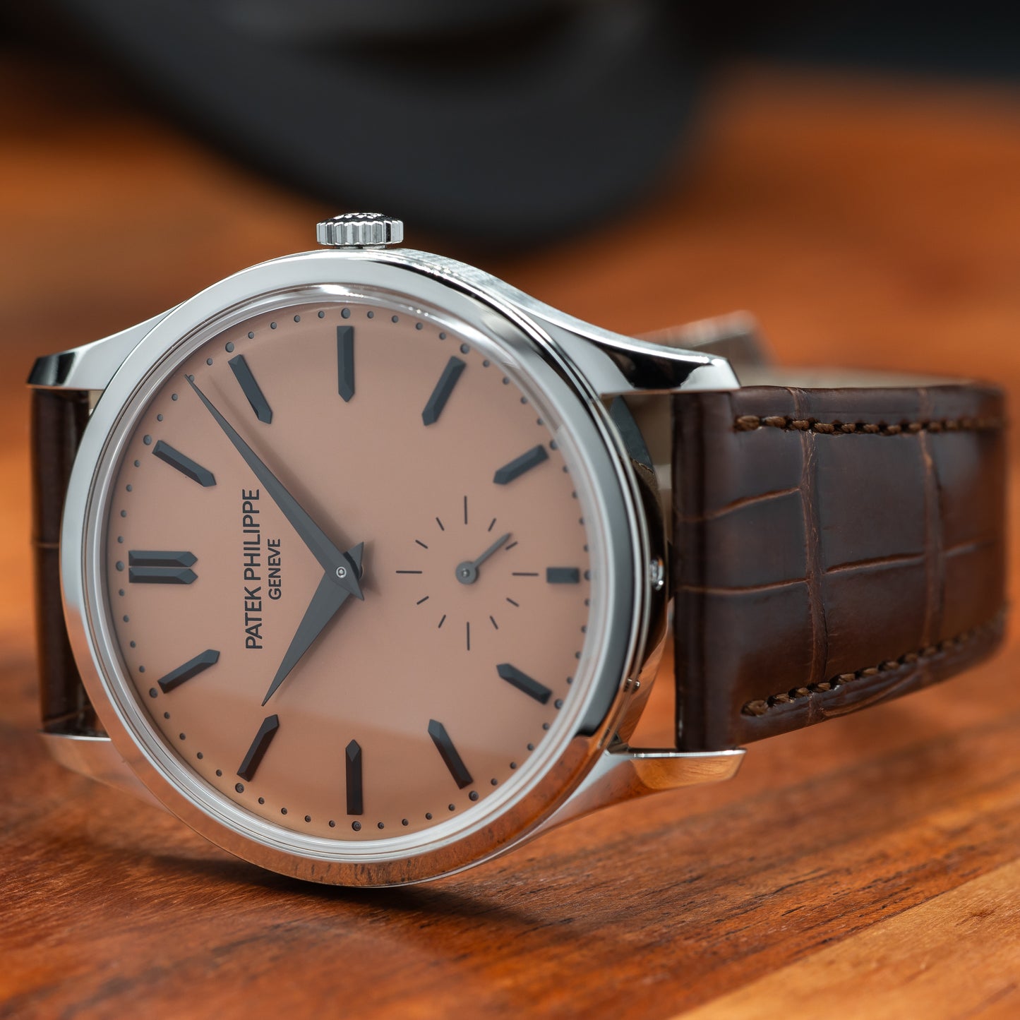 Patek Philippe Calatrava 6196P-001 — Platinum | Ref. 6196P-001 | Late 2025