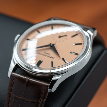 Patek Philippe Calatrava 6196P-001 — Platinum | Ref. 6196P-001 | Late 2025