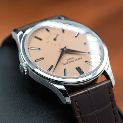 Patek Philippe Calatrava 6196P-001 — Platinum | Ref. 6196P-001 | Late 2025