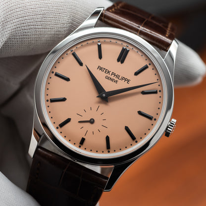 Patek Philippe Calatrava 6196P-001 — Platinum | Ref. 6196P-001 | Late 2025