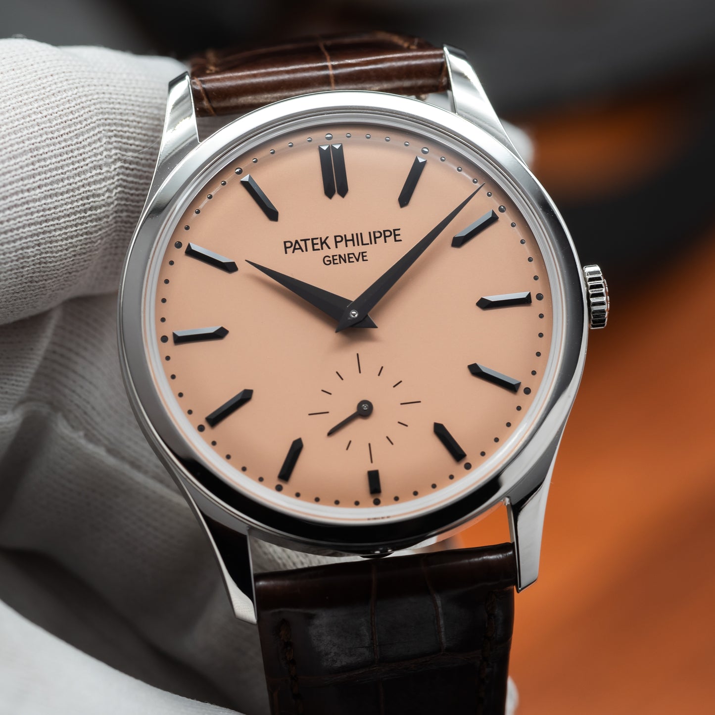Patek Philippe Calatrava 6196P-001 — Platinum | Ref. 6196P-001 | Late 2025