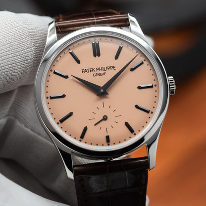 Patek Philippe Calatrava 6196P-001 — Platinum | Ref. 6196P-001 | Late 2025
