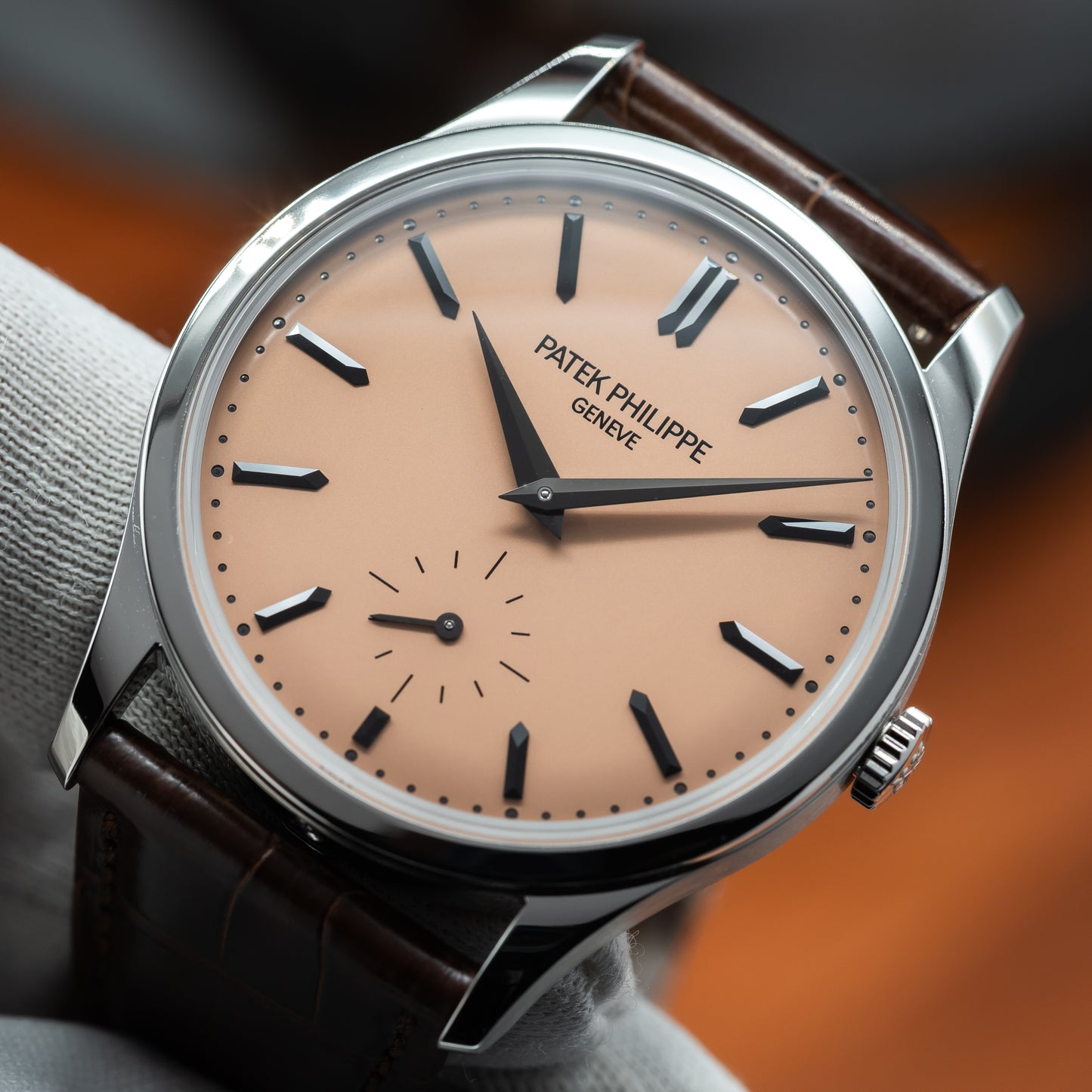 Patek Philippe Calatrava 6196P-001 — Platinum | Ref. 6196P-001 | Late 2025