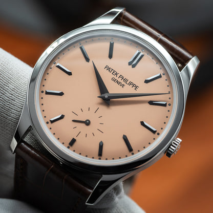 Patek Philippe Calatrava 6196P-001 — Platinum | Ref. 6196P-001 | Late 2025