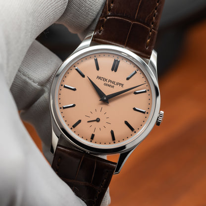 Patek Philippe Calatrava 6196P-001 — Platinum | Ref. 6196P-001 | Late 2025