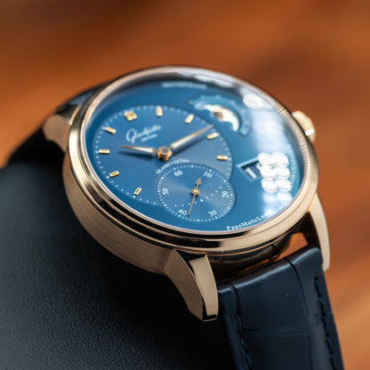 Glashütte Original PanoMaticLunar — Red Gold | Blue Dial | Ref. 1-90-02-11-35-61 | April 2026