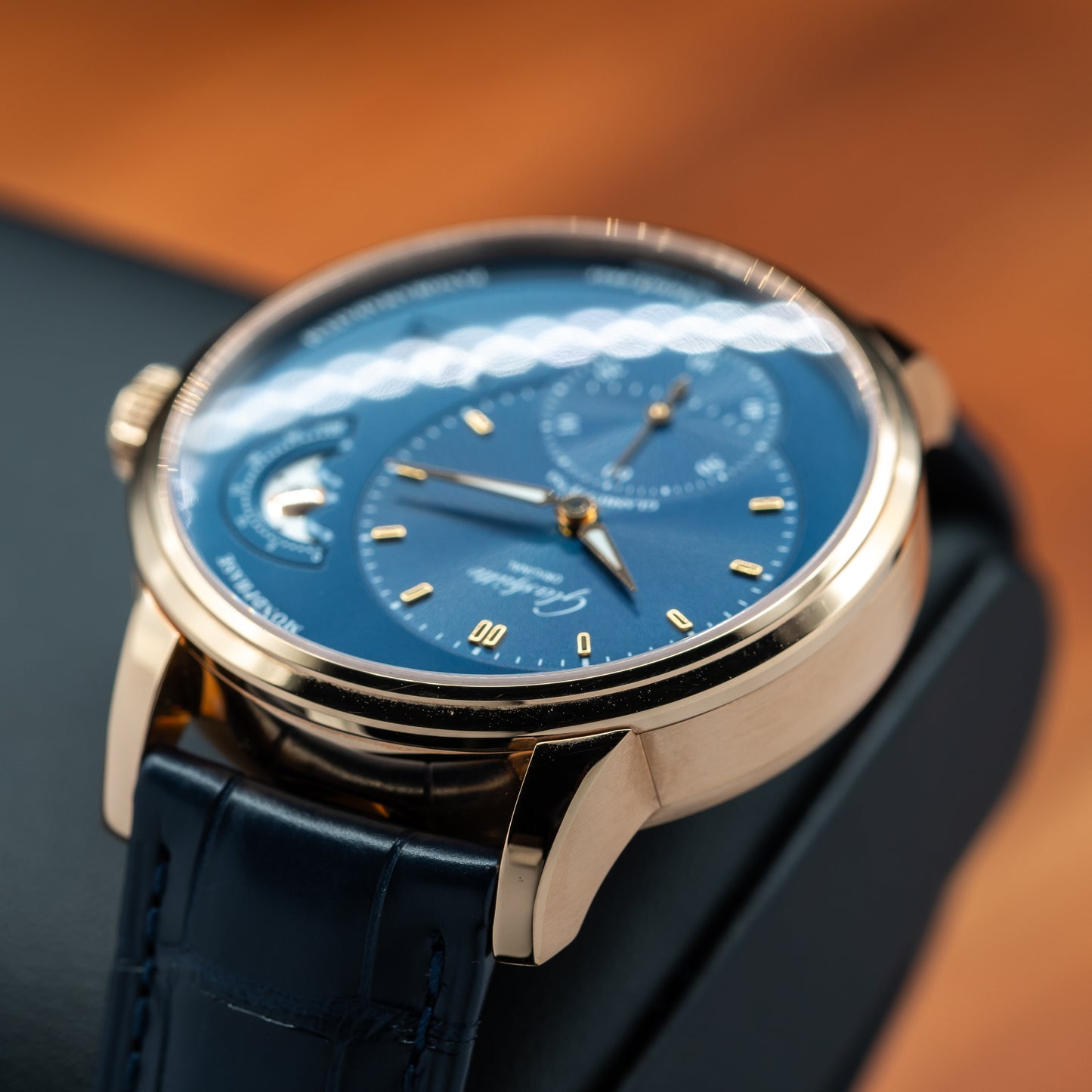 Glashütte Original PanoMaticLunar — Red Gold | Blue Dial | Ref. 1-90-02-11-35-61 | April 2026