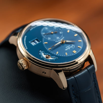 Glashütte Original PanoMaticLunar — Red Gold | Blue Dial | Ref. 1-90-02-11-35-61 | April 2026