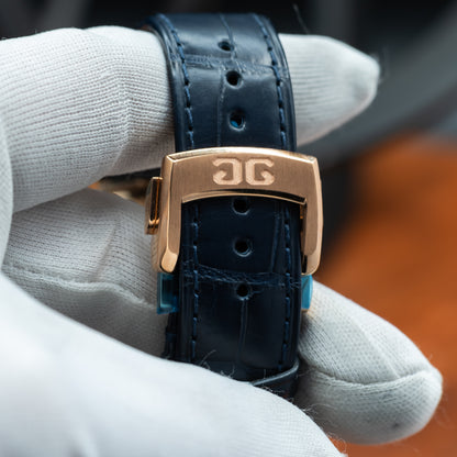 Glashütte Original PanoMaticLunar — Red Gold | Blue Dial | Ref. 1-90-02-11-35-61 | April 2026