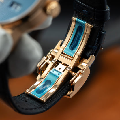 Glashütte Original PanoMaticLunar — Red Gold | Blue Dial | Ref. 1-90-02-11-35-61 | April 2026