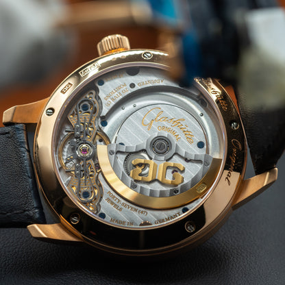 Glashütte Original PanoMaticLunar — Red Gold | Blue Dial | Ref. 1-90-02-11-35-61 | April 2026