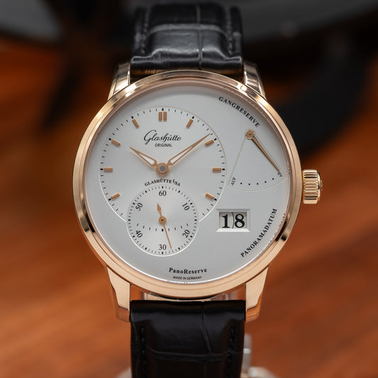 Glashütte Original PanoReserve — Red Gold | Silver Dial | Ref. 1-65-01-25-15-61 | 2026