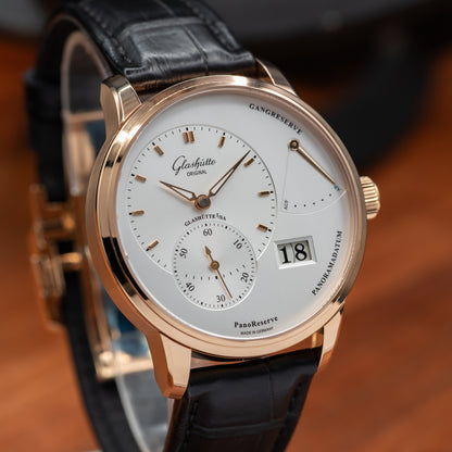 Glashütte Original PanoReserve — Red Gold | Silver Dial | Ref. 1-65-01-25-15-61 | 2026