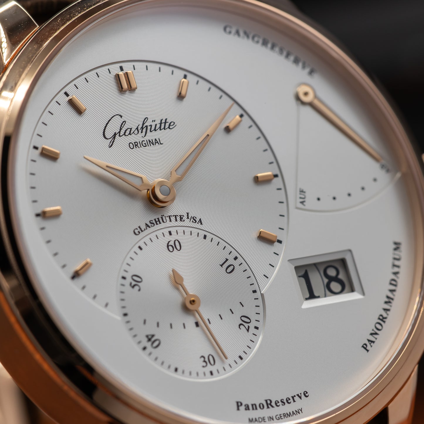 Glashütte Original PanoReserve — Red Gold | Silver Dial | Ref. 1-65-01-25-15-61 | 2026