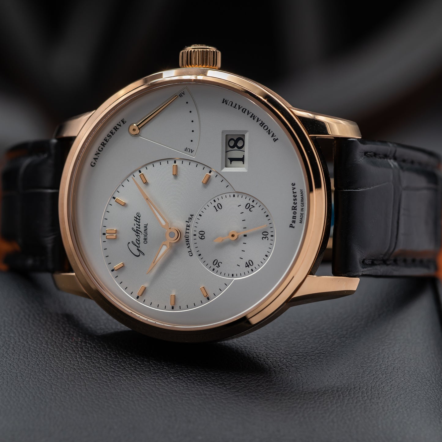 Glashütte Original PanoReserve — Red Gold | Silver Dial | Ref. 1-65-01-25-15-61 | 2026