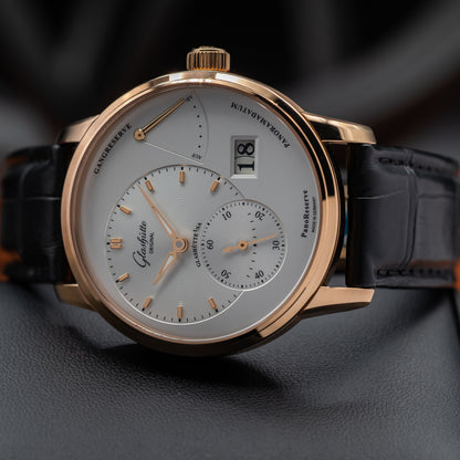 Glashütte Original PanoReserve — Red Gold | Silver Dial | Ref. 1-65-01-25-15-61 | 2026
