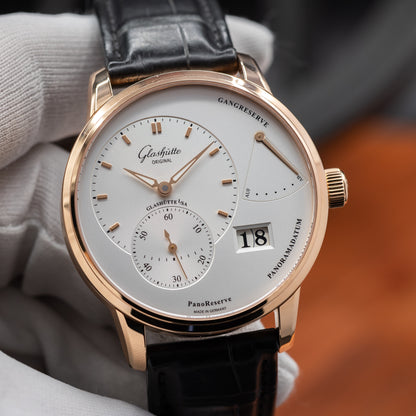 Glashütte Original PanoReserve — Red Gold | Silver Dial | Ref. 1-65-01-25-15-61 | 2026