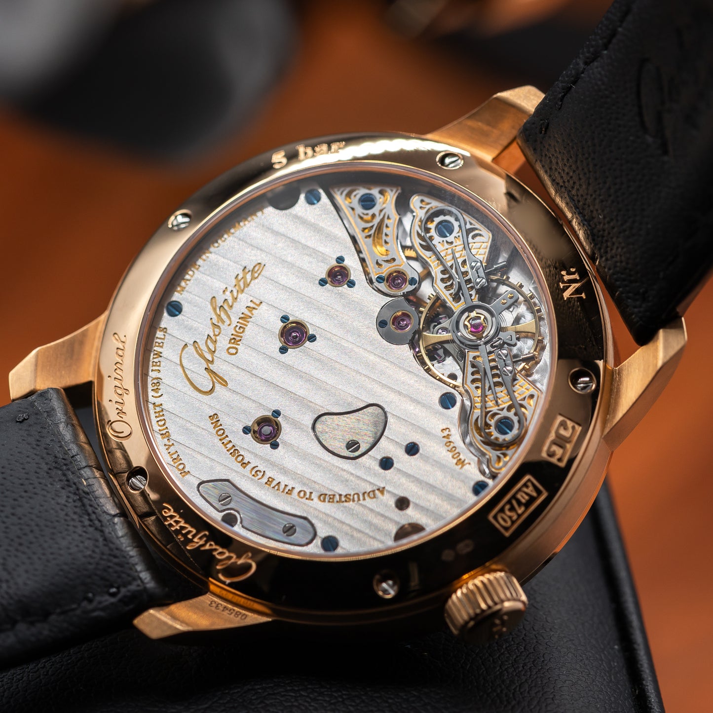Glashütte Original PanoReserve — Red Gold | Silver Dial | Ref. 1-65-01-25-15-61 | 2026