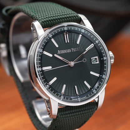 Audemars Piguet Code 11.59 Selfwinding — Stainless Steel | Green Dial | Ref. 15210ST.OO.A056KB.01 | 2025