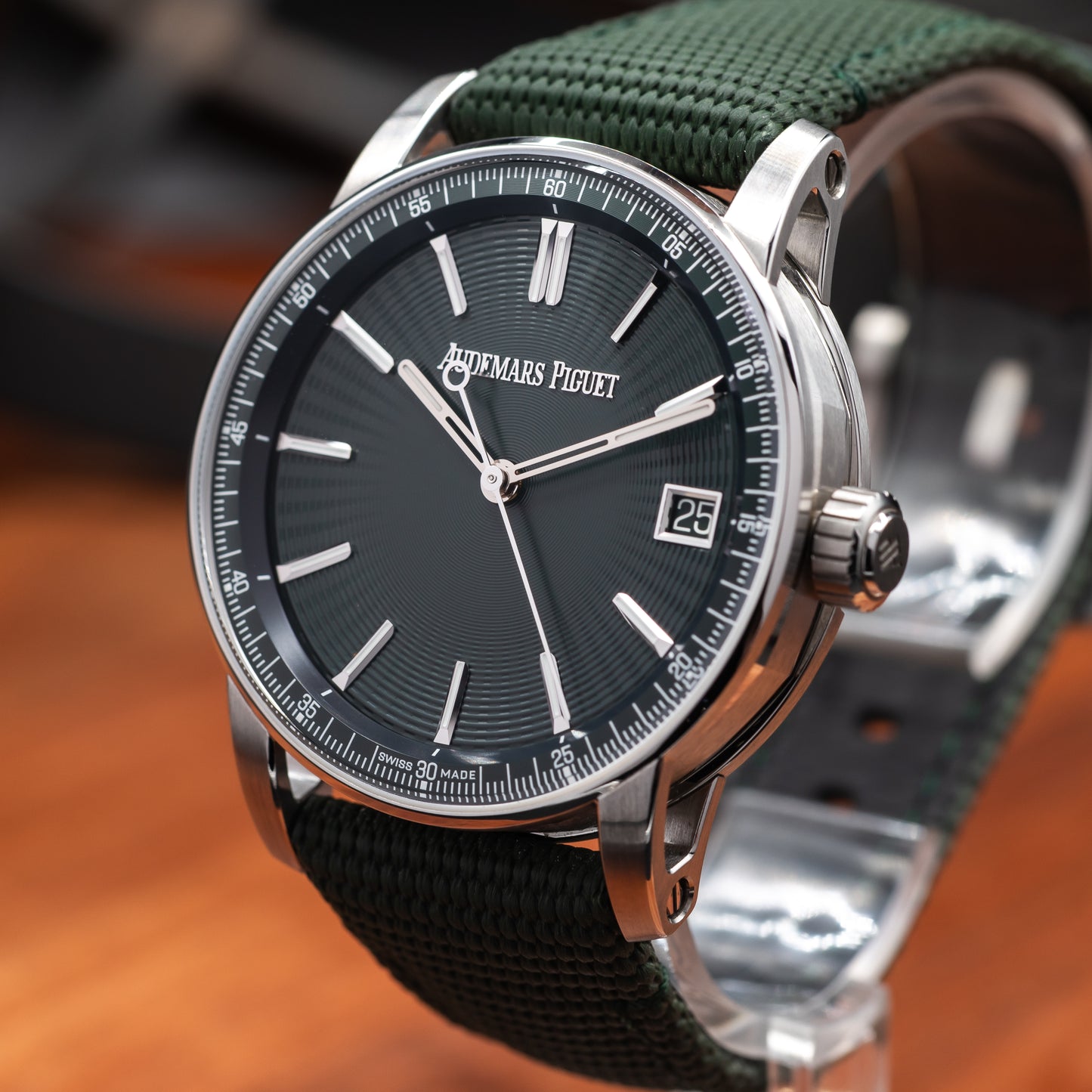 Audemars Piguet Code 11.59 Selfwinding — Stainless Steel | Green Dial | Ref. 15210ST.OO.A056KB.01 | 2025
