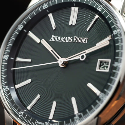 Audemars Piguet Code 11.59 Selfwinding — Stainless Steel | Green Dial | Ref. 15210ST.OO.A056KB.01 | 2025