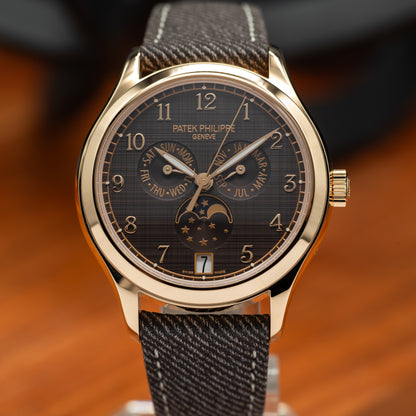 Patek Philippe Annual Calendar Moon Phase — Rose Gold | Chestnut Dial | Ref. 4946R-001 | 2026
