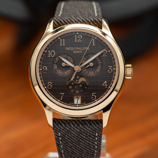 Patek Philippe Annual Calendar Moon Phase — Rose Gold | Chestnut Dial | Ref. 4946R-001 | 2026